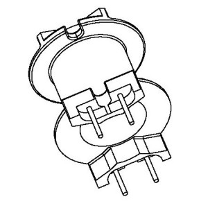 JW-2625A/PQ2625 V (2+2PIN) Transformer Bobbin