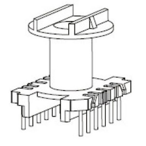 JW-2593/ER25.5 V (6+6PIN) Transformer Bobbin