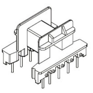 JW-2532/EF25 H (5+5PIN) Transformer Bobbin