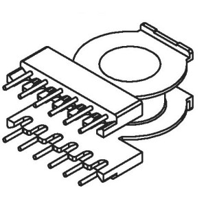 JW-2523/EQ25 H (6+6PIN) Transformer Bobbin