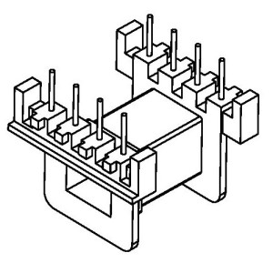 JW-2510B/EF25 H (5+5PIN) Transformer Bobbin