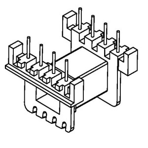 JW-2510A/EF25 H (5+5PIN) Transformer Bobbin