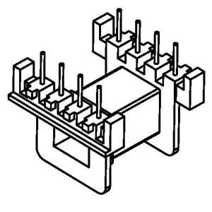 JW-2510/EF25 H (5+5PIN) Transformer Bobbin