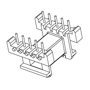 JW-2504B/EF25 H (5+5PIN) Transformer Bobbin