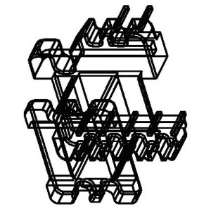 JW-2219/EF22 V (5+2PIN) Transformer Bobbin