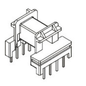 JW-2009A/EF20 H (5+4PIN) Transformer Bobbin