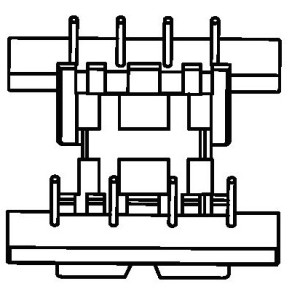 JW-2007A/EFD20 H (4+4PIN) Transformer Bobbin