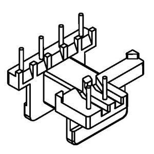 JW-1914/EEL19 H (4+2PIN) Transformer Bobbin