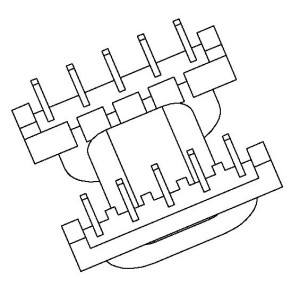 JW-1705/EPC17 H (5+5PIN) Transformer Bobbin