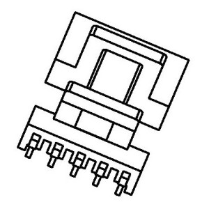 JW-1657A/EE16 H (5+4PIN) Transformer Bobbin