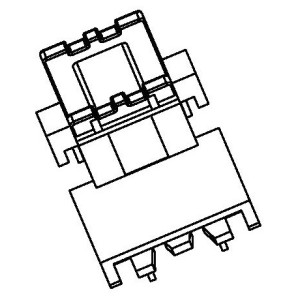 JW-1656/EE16 H (5+2PIN) Transformer Bobbin