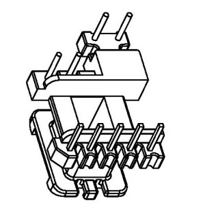 JW-1651/EI16 V (5+2+2PIN) Transformer Bobbin