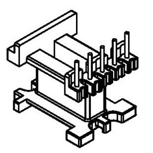 JW-1646A/EI16 V unilateral (5PIN) Transformer Bobbin