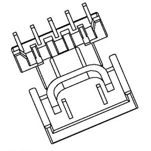 JW-1640/EE16 H (5+3PIN) Transformer Bobbin