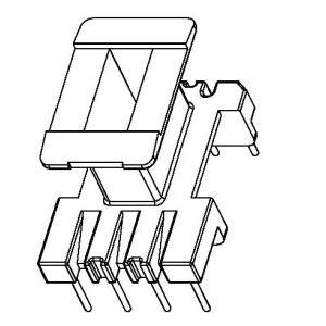 JW-1637/EE16 V (4+4PIN) Transformer Bobbin
