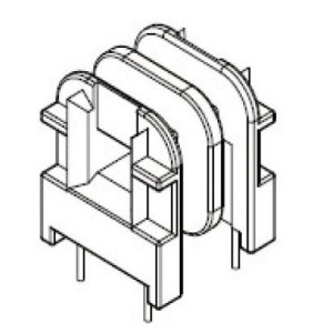 JW-1629A/UF15.7 H double groove (2+2PIN) Transformer Bobbin