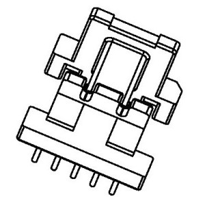 JW-1603B/EI16 H (5+5PIN) Transformer Bobbin