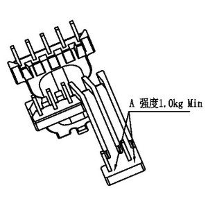 JW-1327/EPC13 H (5+3+2PIN) Transformer Bobbin