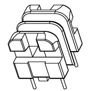 JW-905/UU9.8 H (2+2PIN) Transformer Bobbin
